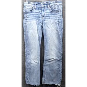 BKE Jeans - Denim, Payton, Bootcut, Universal Fit, Cropped, Cut-off, 28x31.5